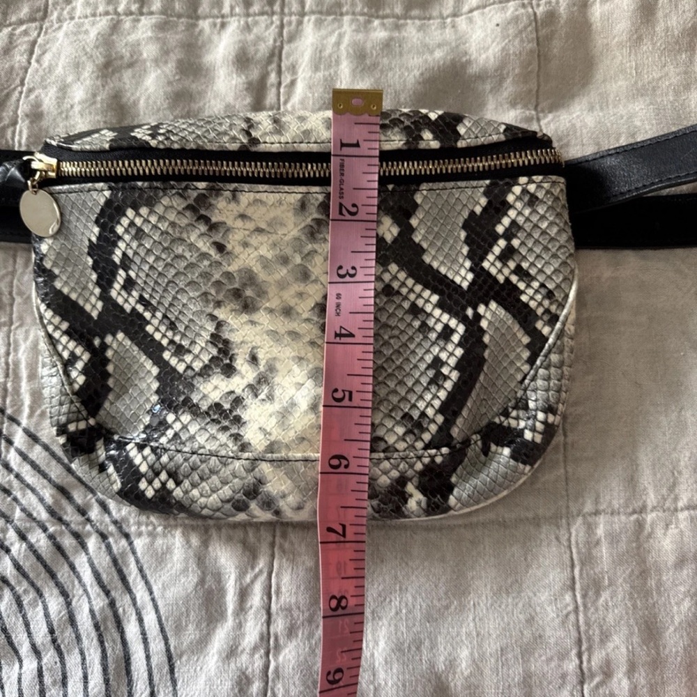 Clare V Fanny Pack Python - Picture 7 of 8